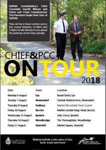 Police on Tour Poster 2018