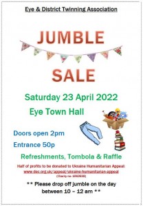 Twinning Jumble Sale