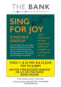sing for joy