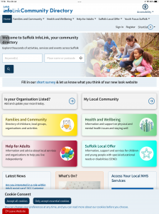 Image of Suffolk Infolink Community Directory