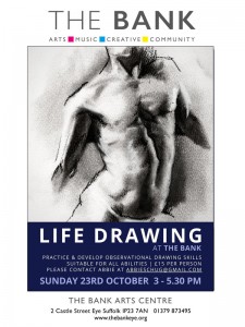 LIFE DRAWING at THE BANK
