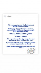 Meet Suffolk County Council for children and young people with additional needs