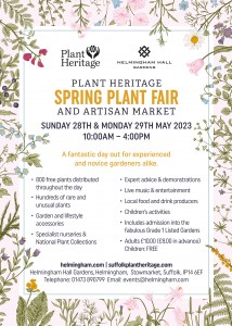 Spring Plant Fair Plant Heritage