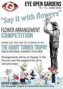 Eye Open Gardens Flower Arrangement Competition for the Harry Turner Trophy