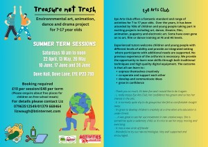 Eye Arts Club Treasure Not Trash Summer 2023 Dance and Drama