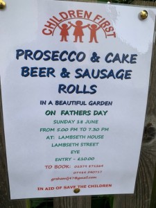 Your chance to support save the Children