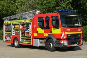 New Fire tender for Suffolk