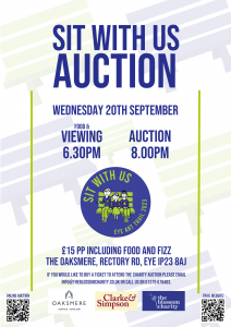 Sit With Us Auction at the Oaksmere Hotel September 20