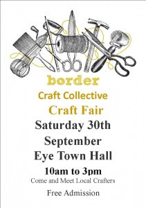 Eye Town Hall the Eye Autumn Craft Event Free to attend come and see local crafters