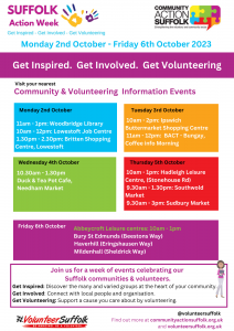 Suffolk Action Week Suffolk community action week October 2 - 6